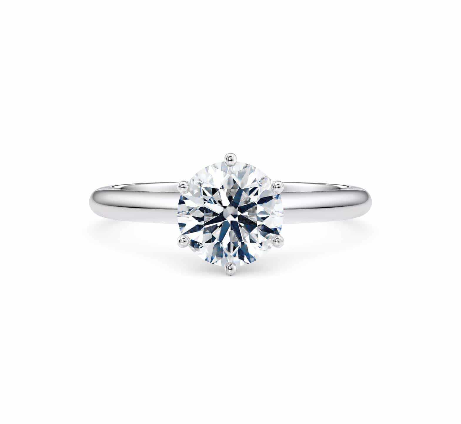 DIAMDOR Золотое помолвочное кольцо