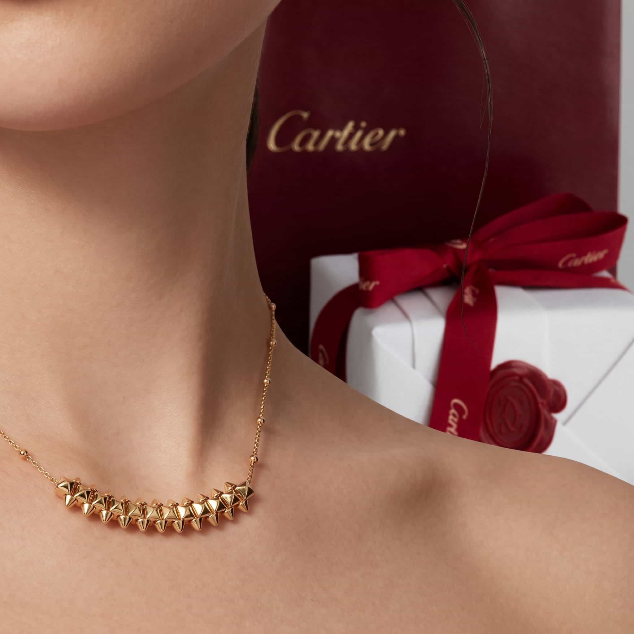 Cartier Золотое колье Cartier Clash, средняя модель