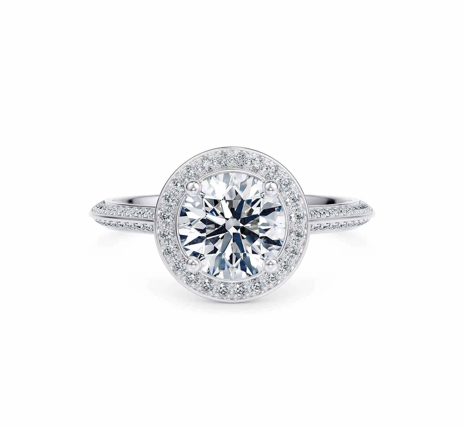 DIAMDOR Золотое помолвочное кольцо