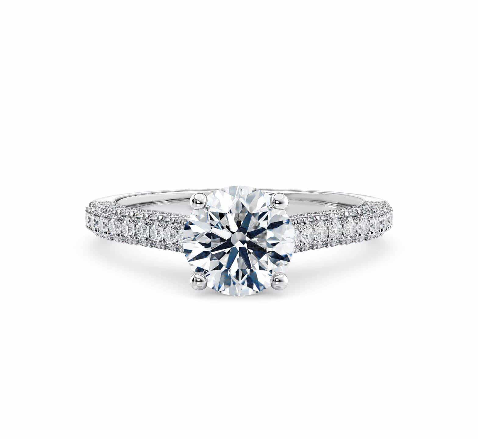 DIAMDOR Золотое помолвочное кольцо