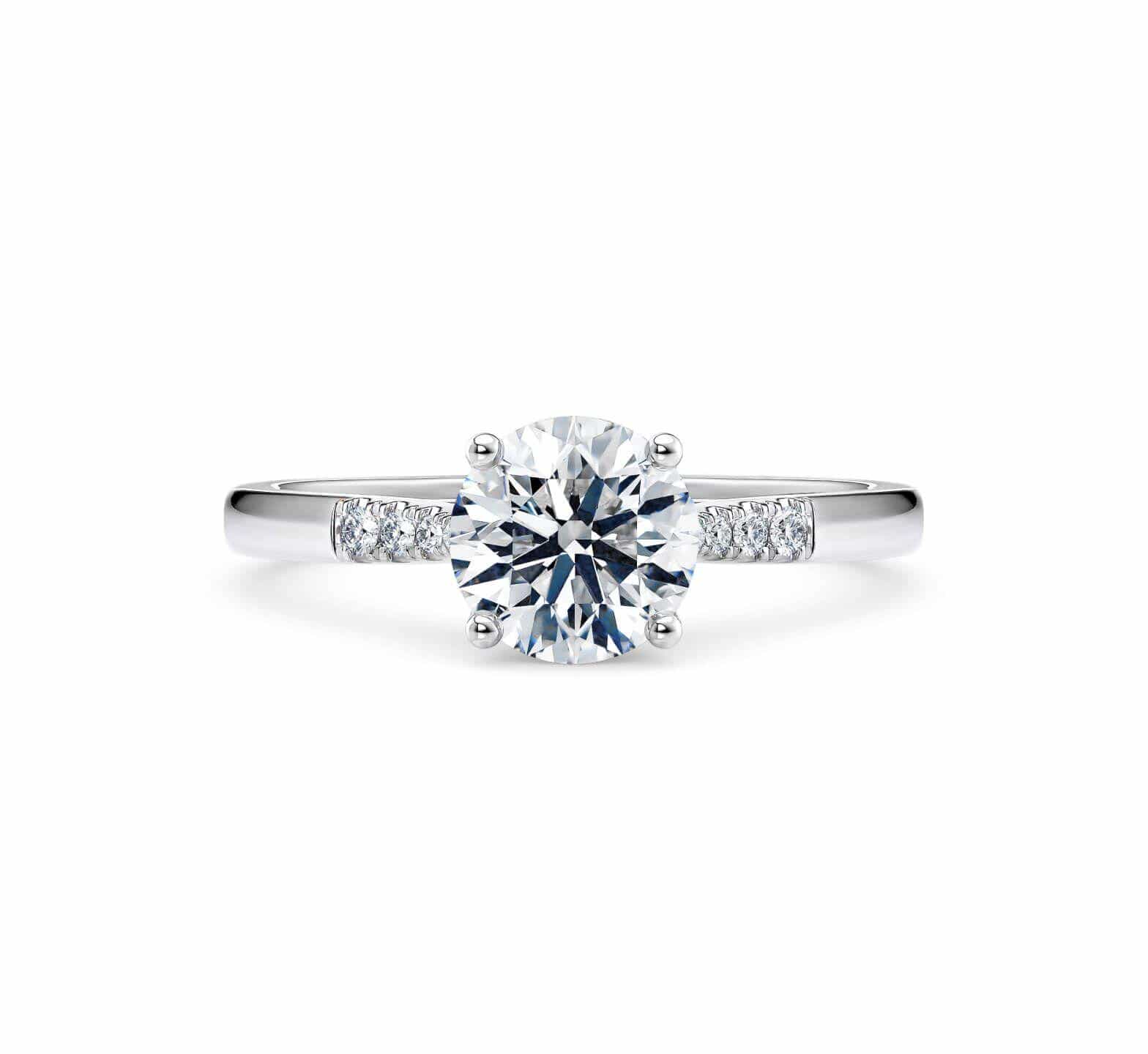 DIAMDOR Золотое помолвочное кольцо