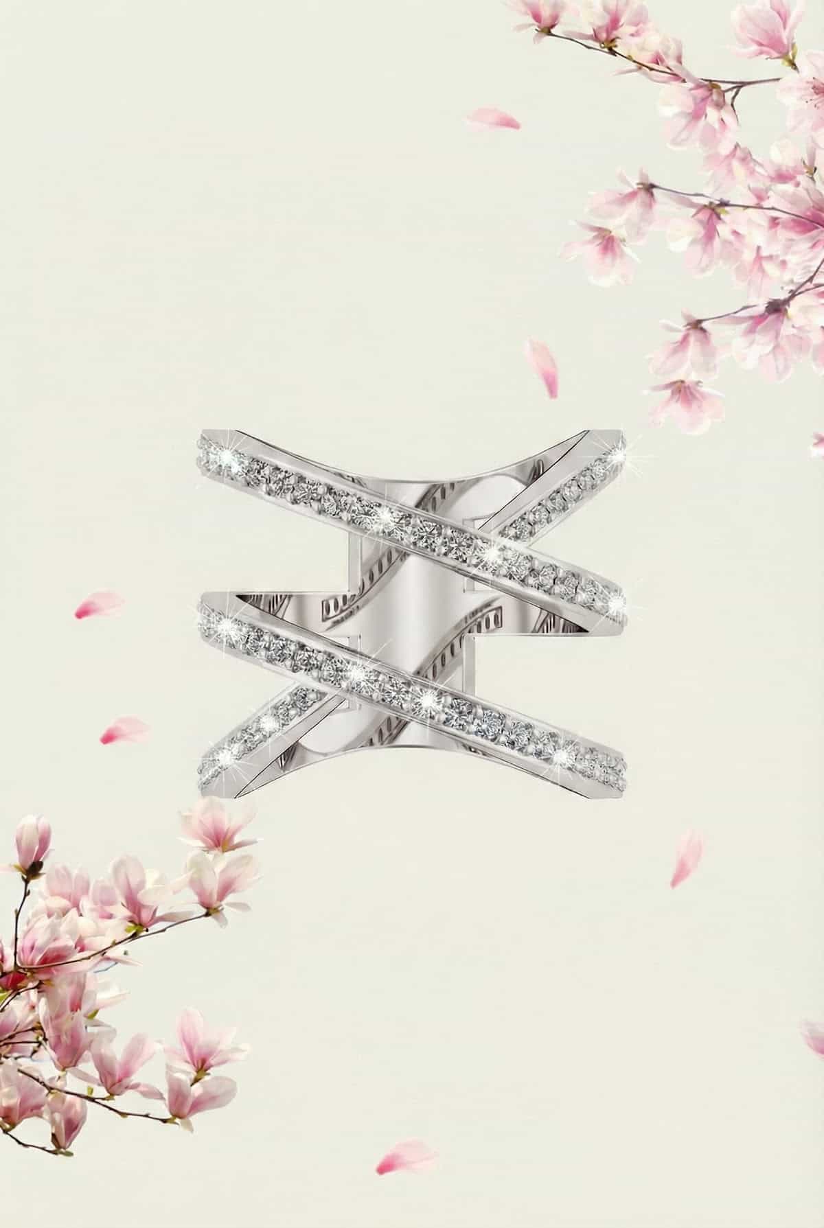 DIAMDOR Золотое кольцо с бриллиантами 0,59ct