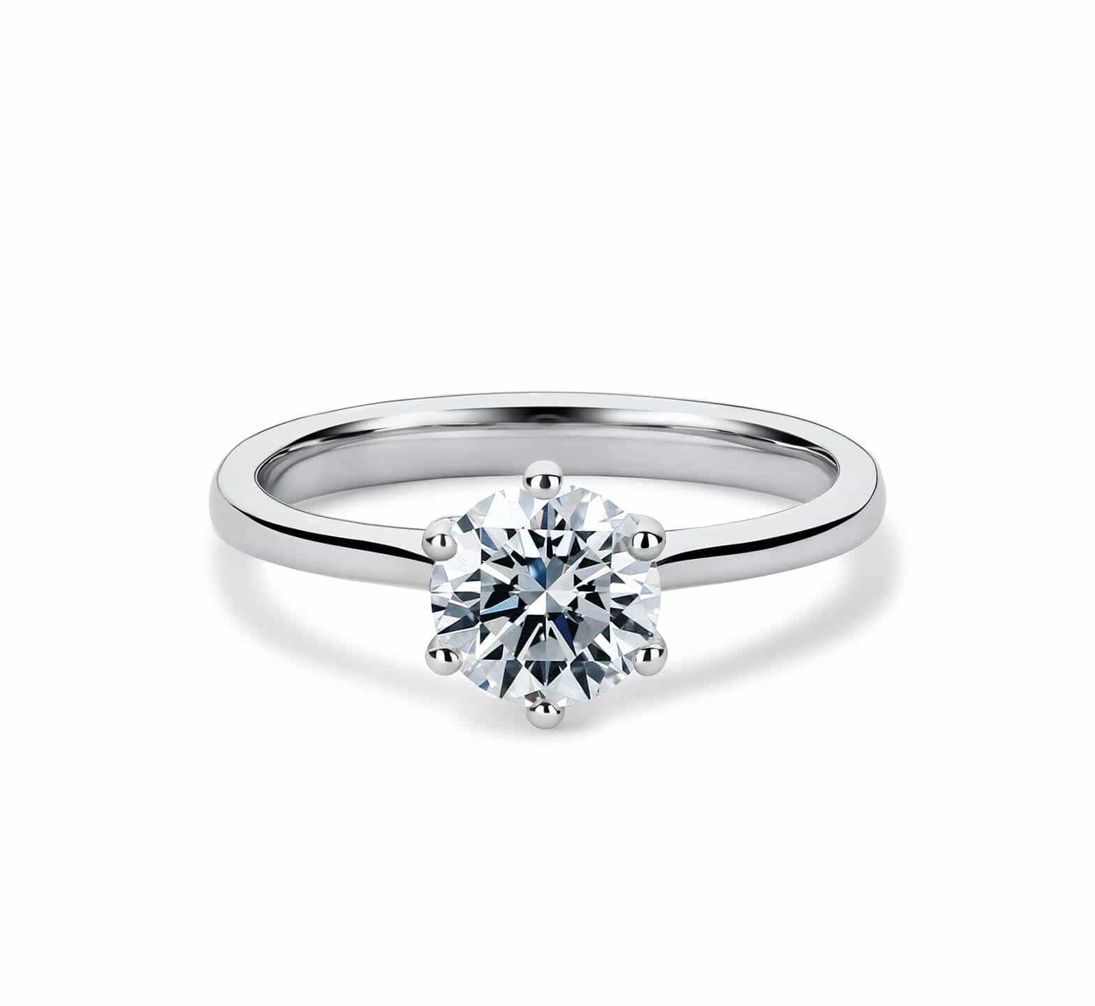 DIAMDOR Золотое помолвочное кольцо