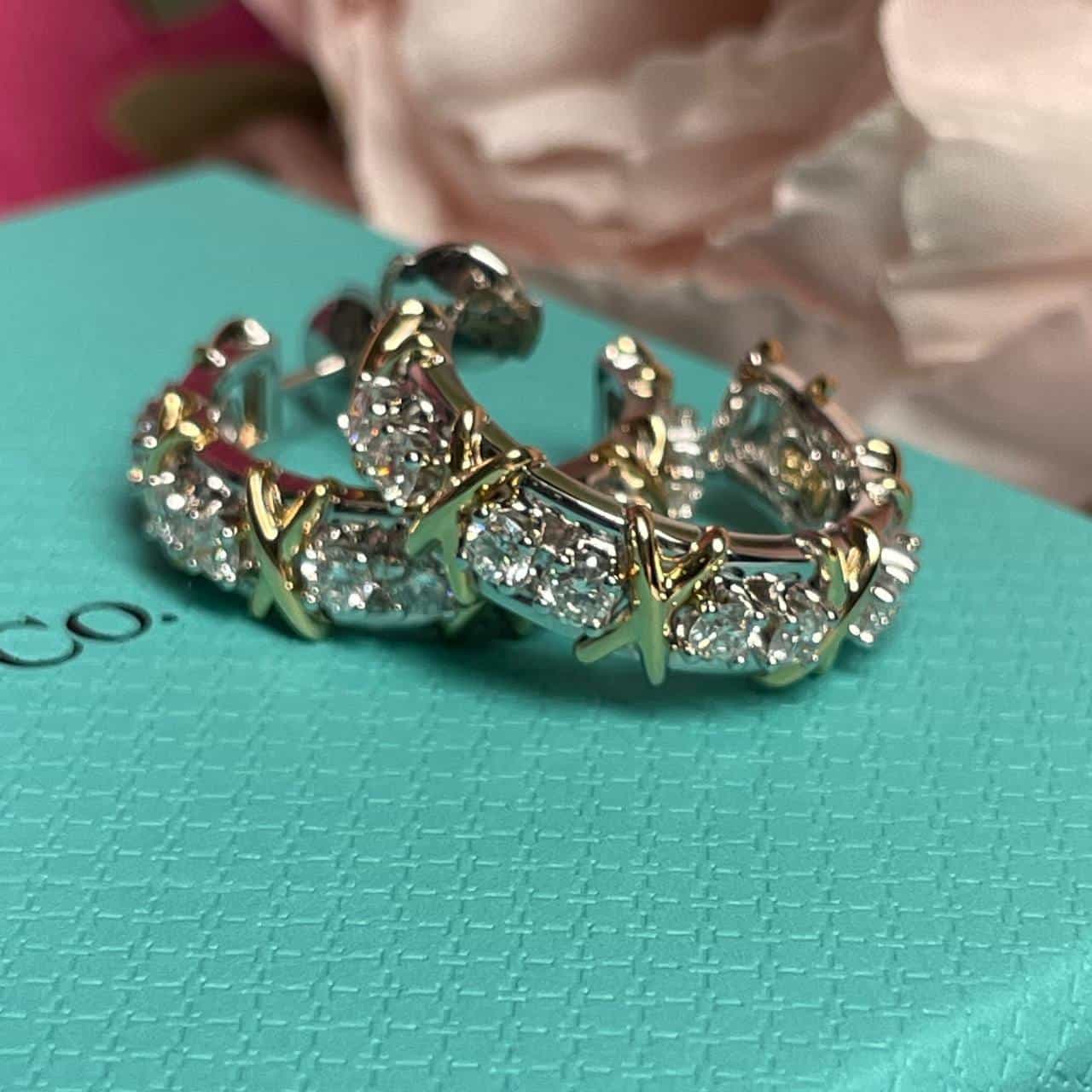 Серьги Tiffany Shlumberger