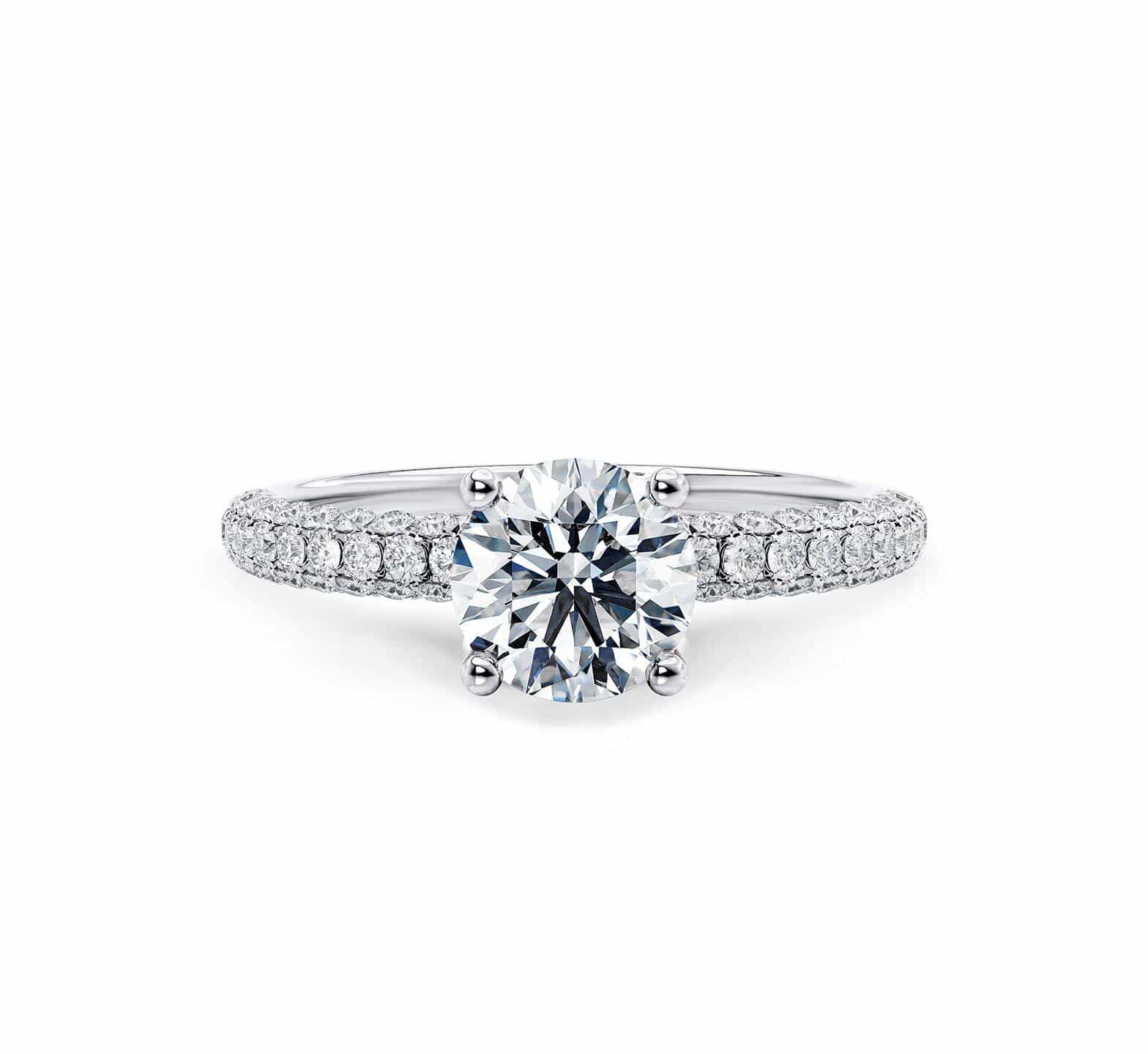 DIAMDOR Золотое помолвочное кольцо
