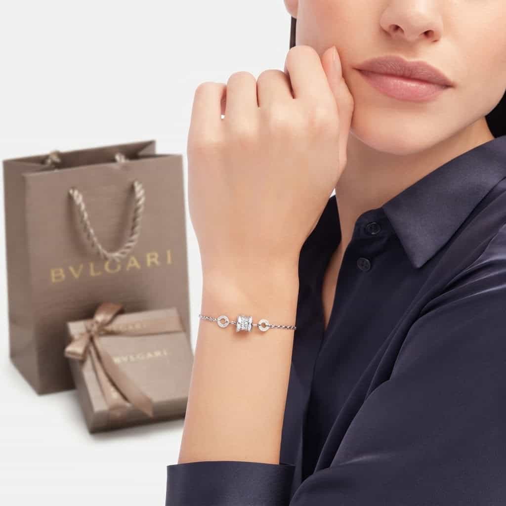 Bulgari B.zero1 браслет Bvlgari с бриллиантами