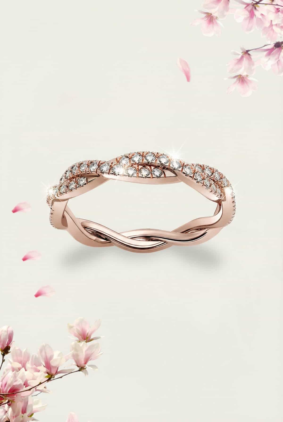 DIAMDOR Золотое кольцо с бриллиантами 0,21ct