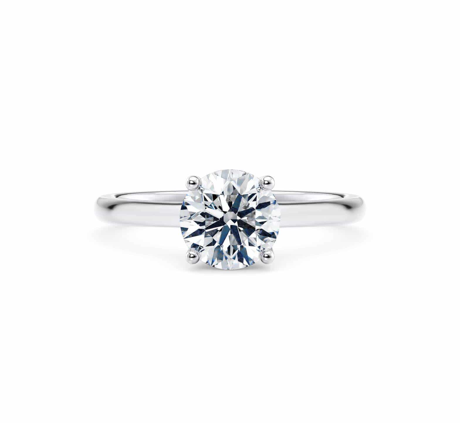 DIAMDOR Золотое помолвочное кольцо