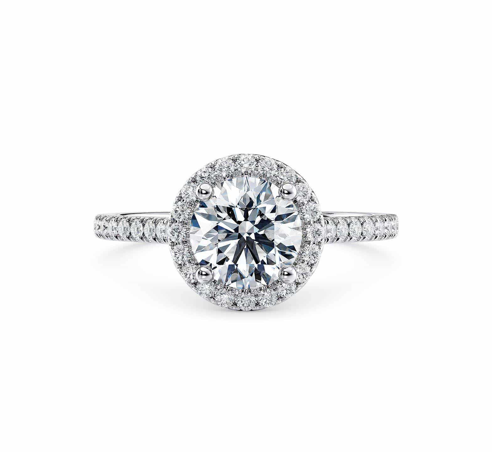 DIAMDOR Золотое помолвочное кольцо