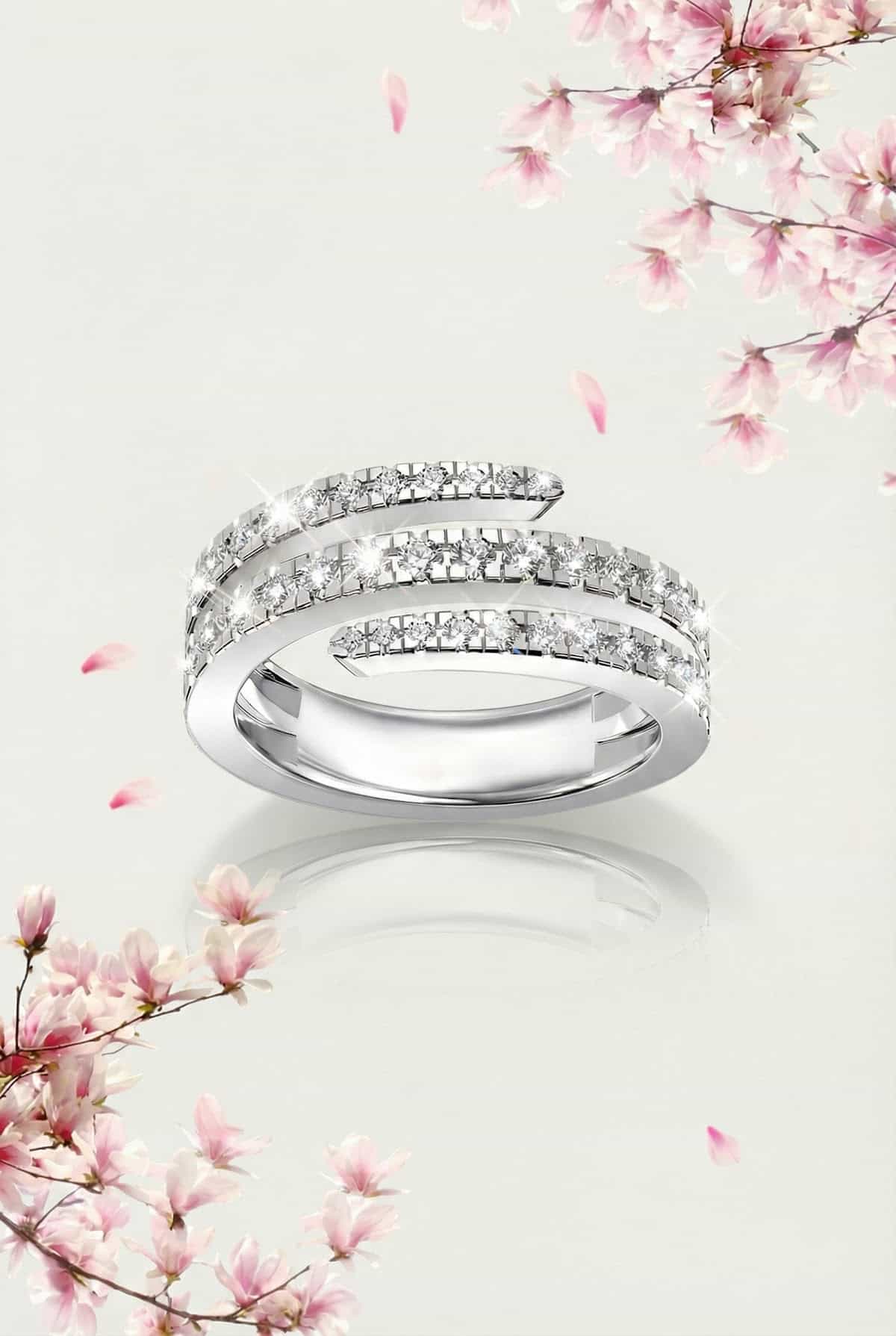 DIAMDOR Золотое кольцо с бриллиантами 0,727ct