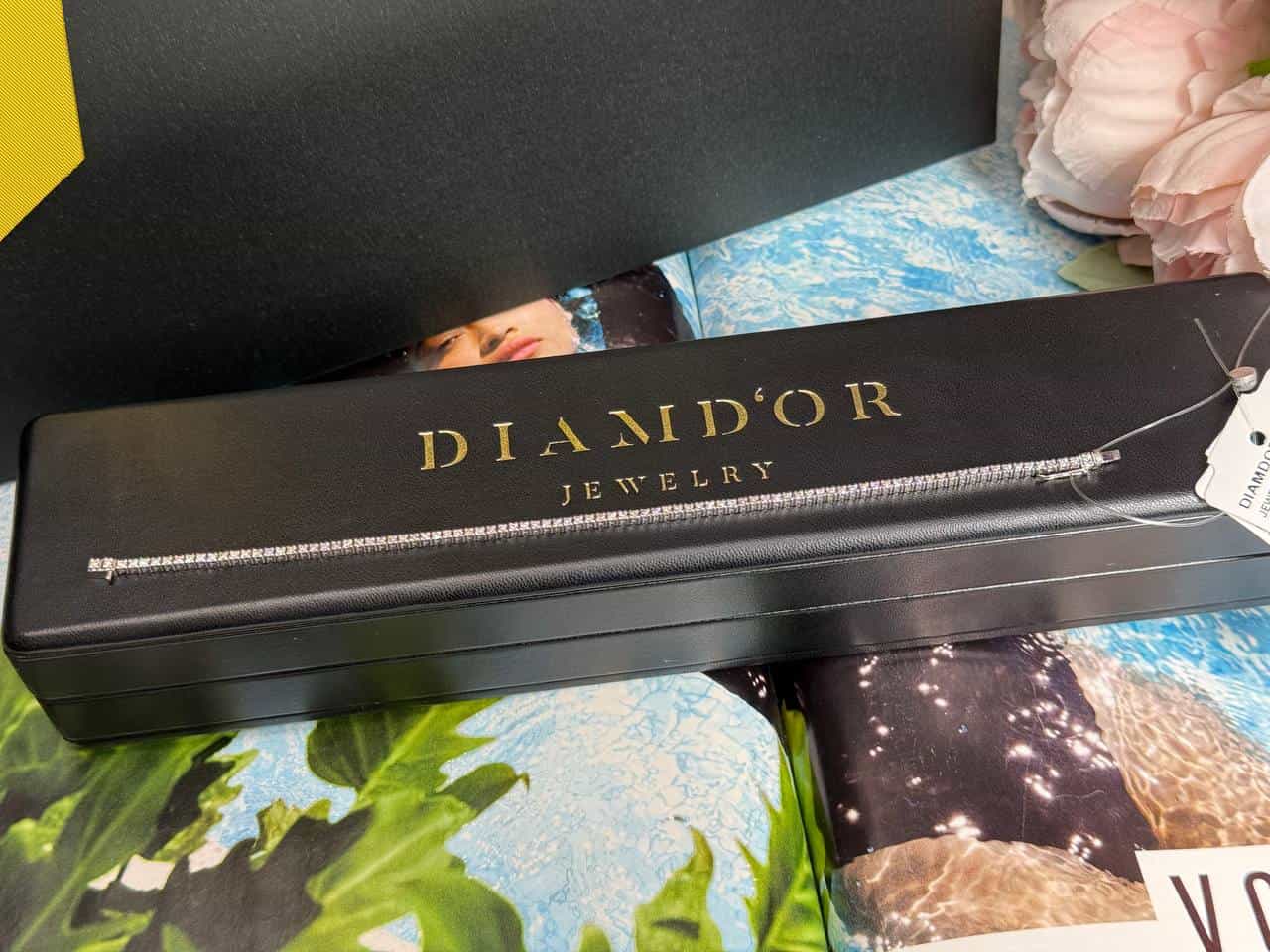 DIAMDOR Теннисный браслет с бриллиантами 1.4 на 1.09 ст