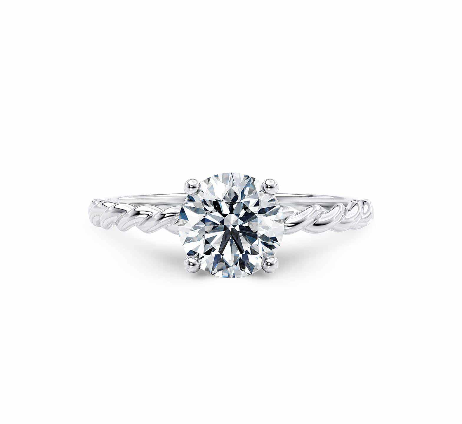 DIAMDOR Золотое помолвочное кольцо