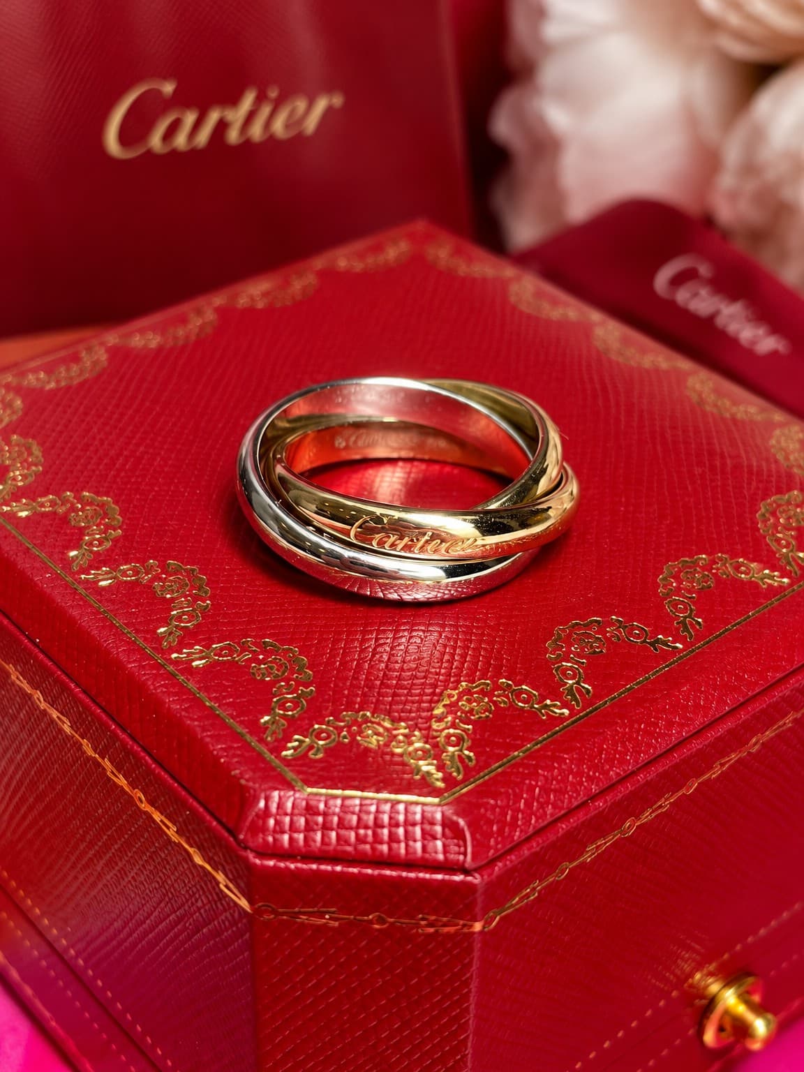 Кольцо Cartier Trinity 3,2 мм — фото 5