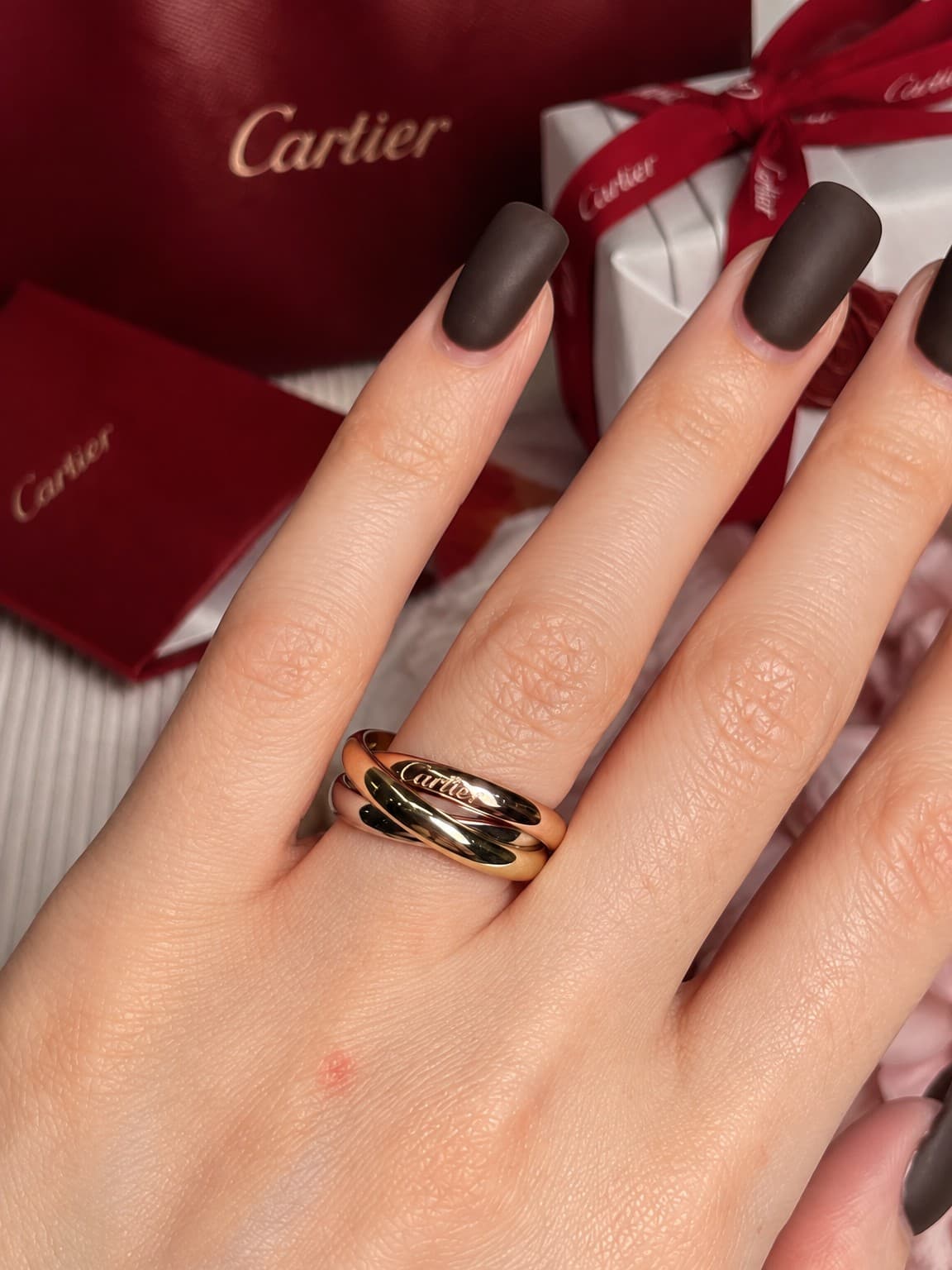 Кольцо Cartier Trinity 3,2 мм — фото 4