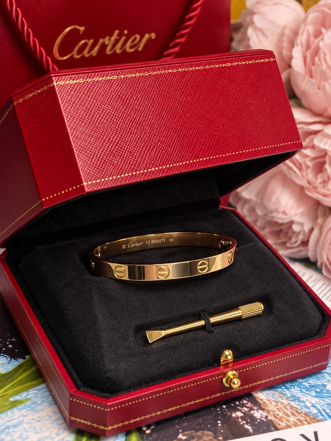Браслет Cartier Love без бриллиантов — фото 6