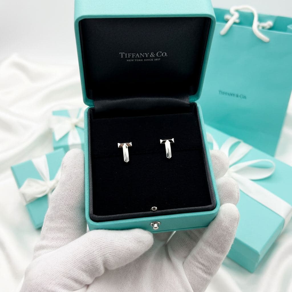 Серьги-кольца Tiffany T1 — фото 4