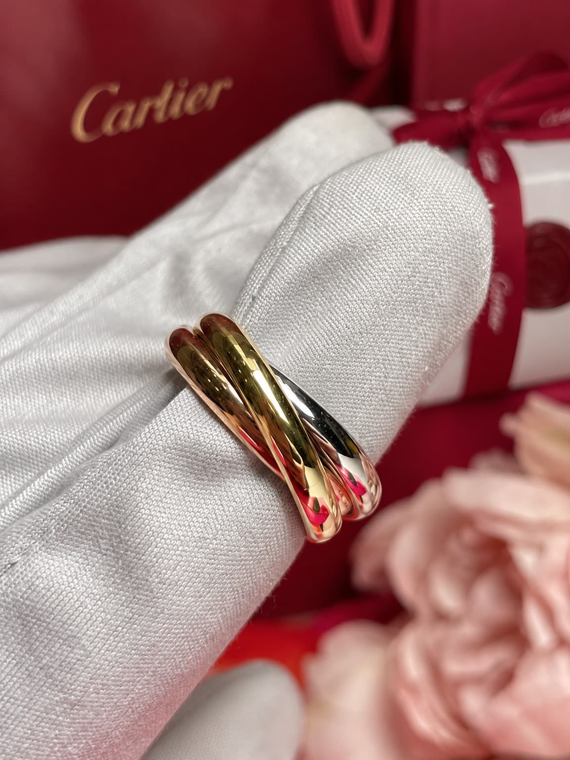 Кольцо Cartier Trinity 3,2 мм — фото 3