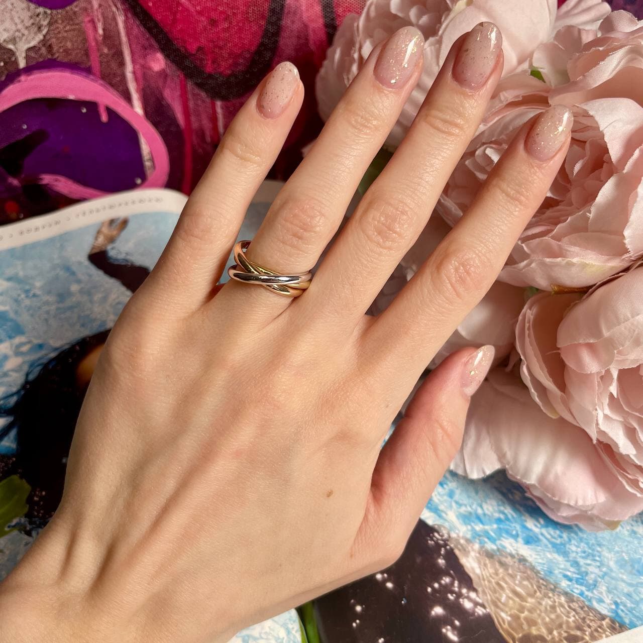 Cartier Кольцо Cartier Trinity Small model без бриллиантов (золото 585)