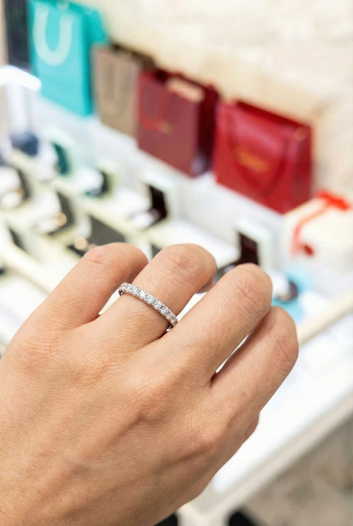 Золотые обручальные кольца с бриллиантами Tiffany & Co. — фото 4
