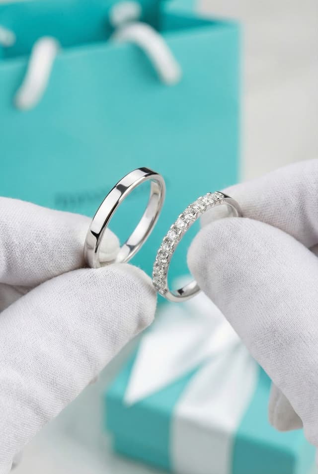 Tiffany & Co. Обручальные кольца Tiffany & Co с бриллиантами