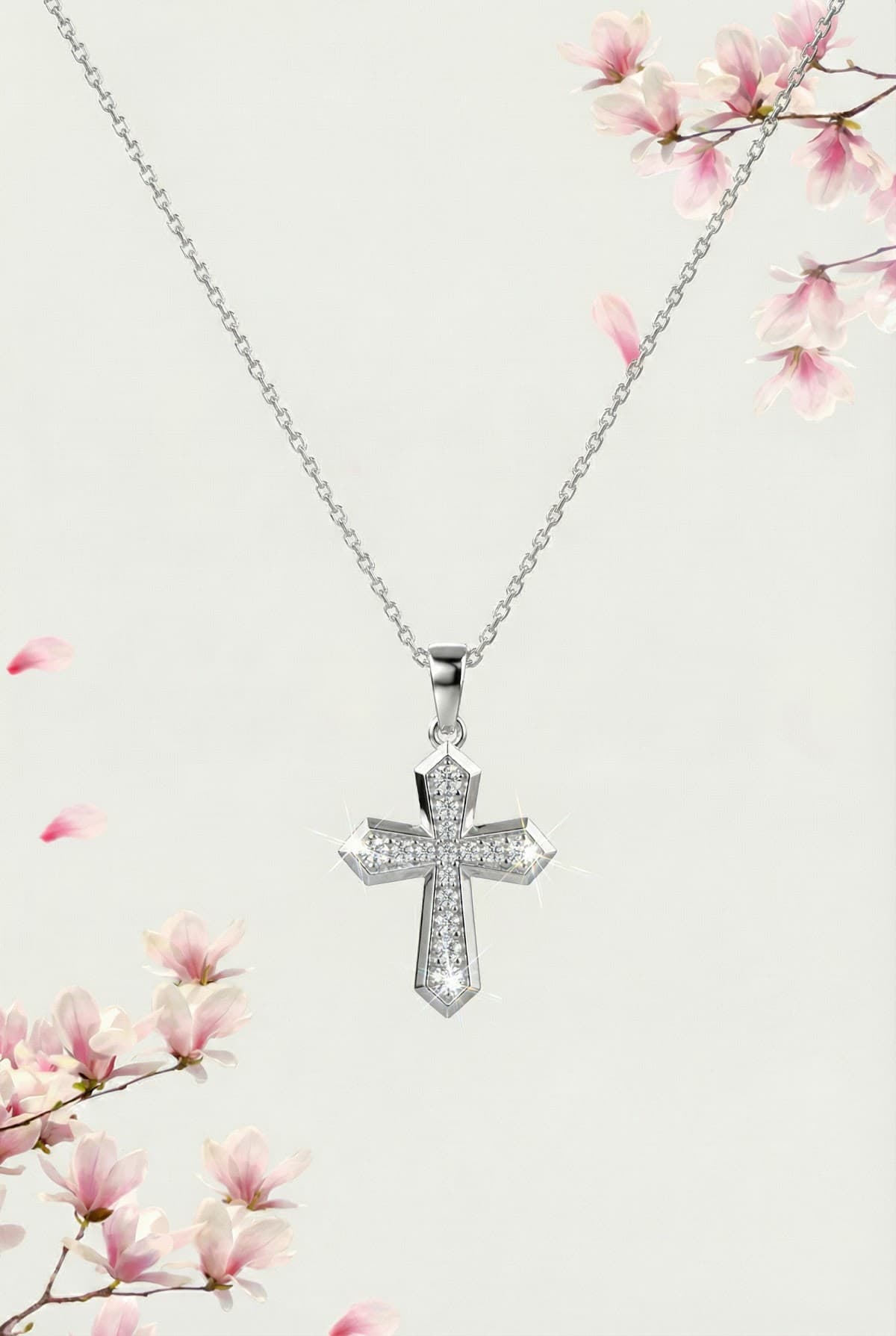 Золотая подвеска с бриллиантами 0,35ct