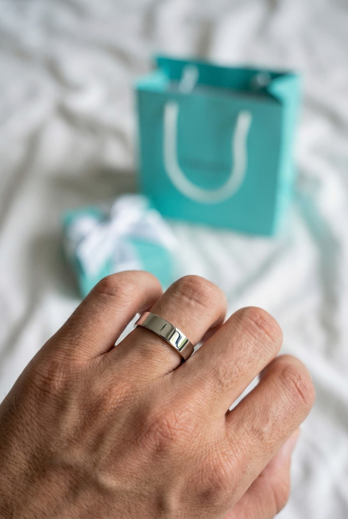 Обручальные кольца Tiffany & Co с бриллиантами — фото 5