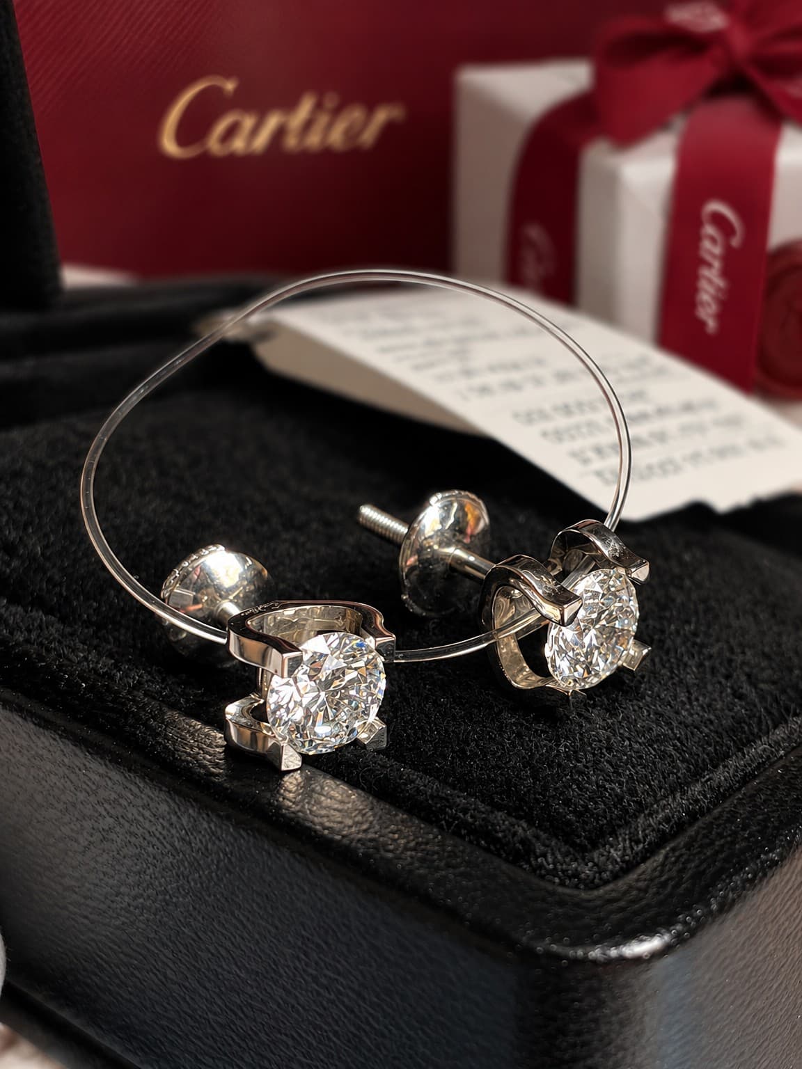 Серьги Cartier пусеты — фото 2