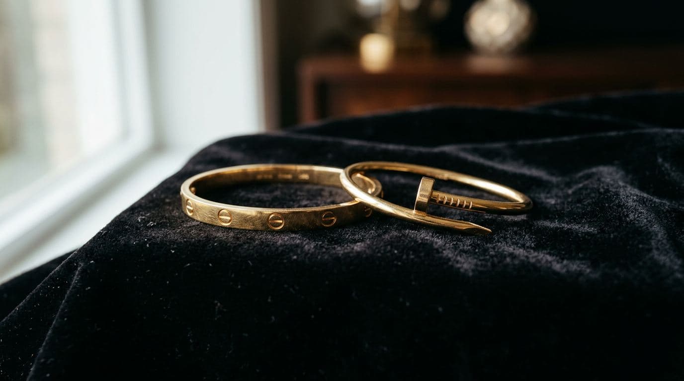 Сколько стоит браслет Cartier: Love и гвоздь