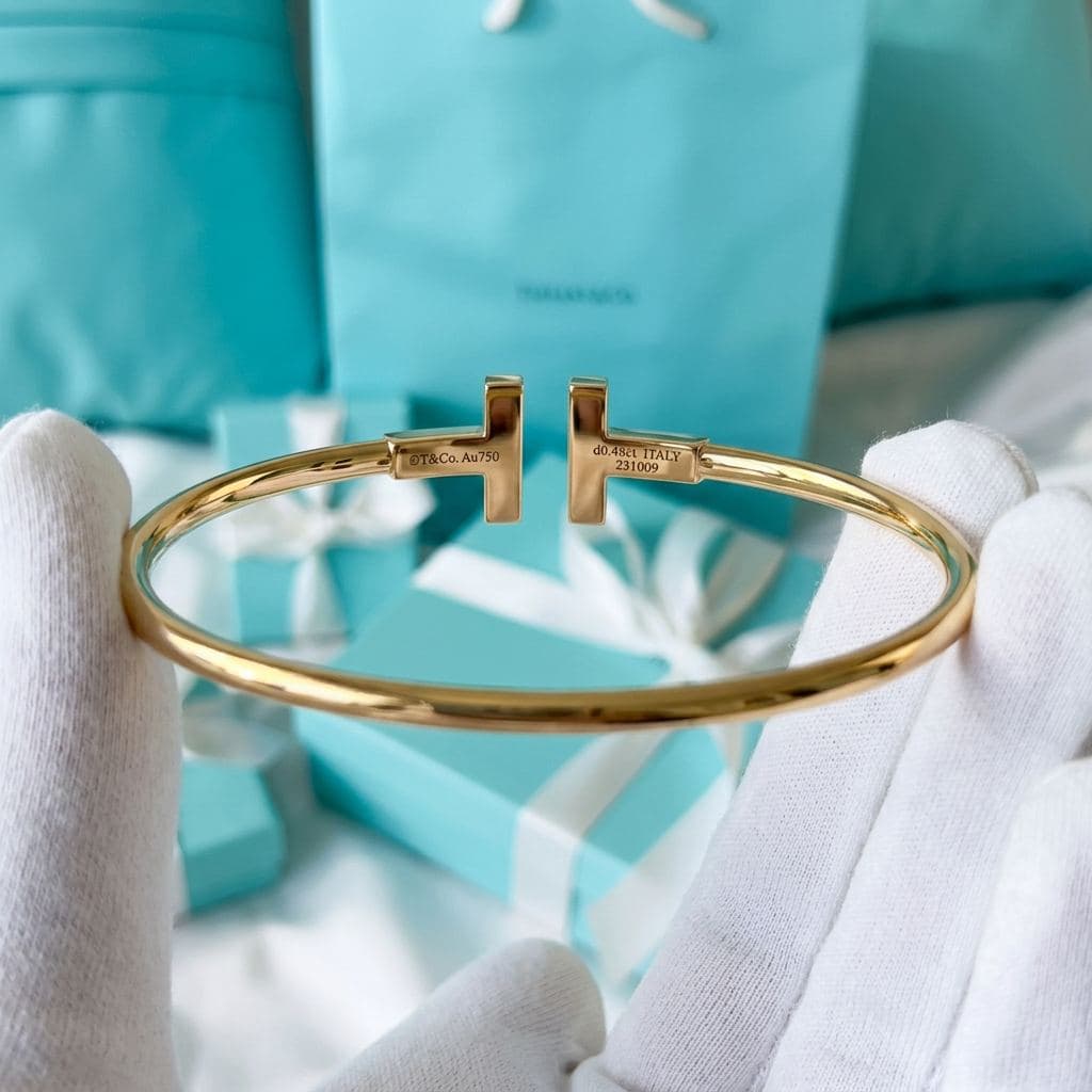 Браслет Tiffany T — Pavé Diamond Wire — фото 4