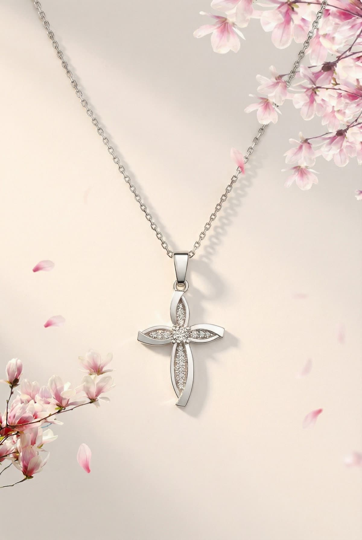Золотая подвеска с бриллиантами 0,31ct