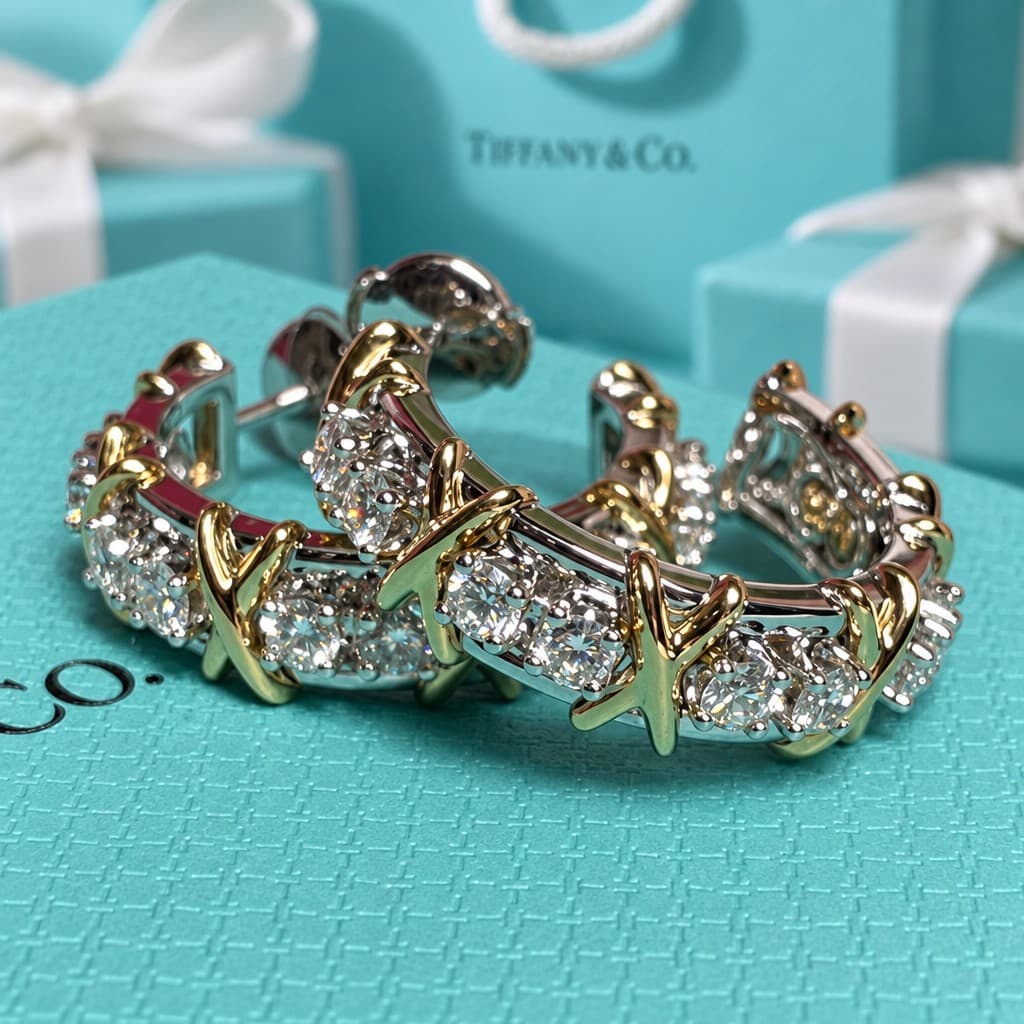 Tiffany & Co. Серьги Tiffany Shlumberger