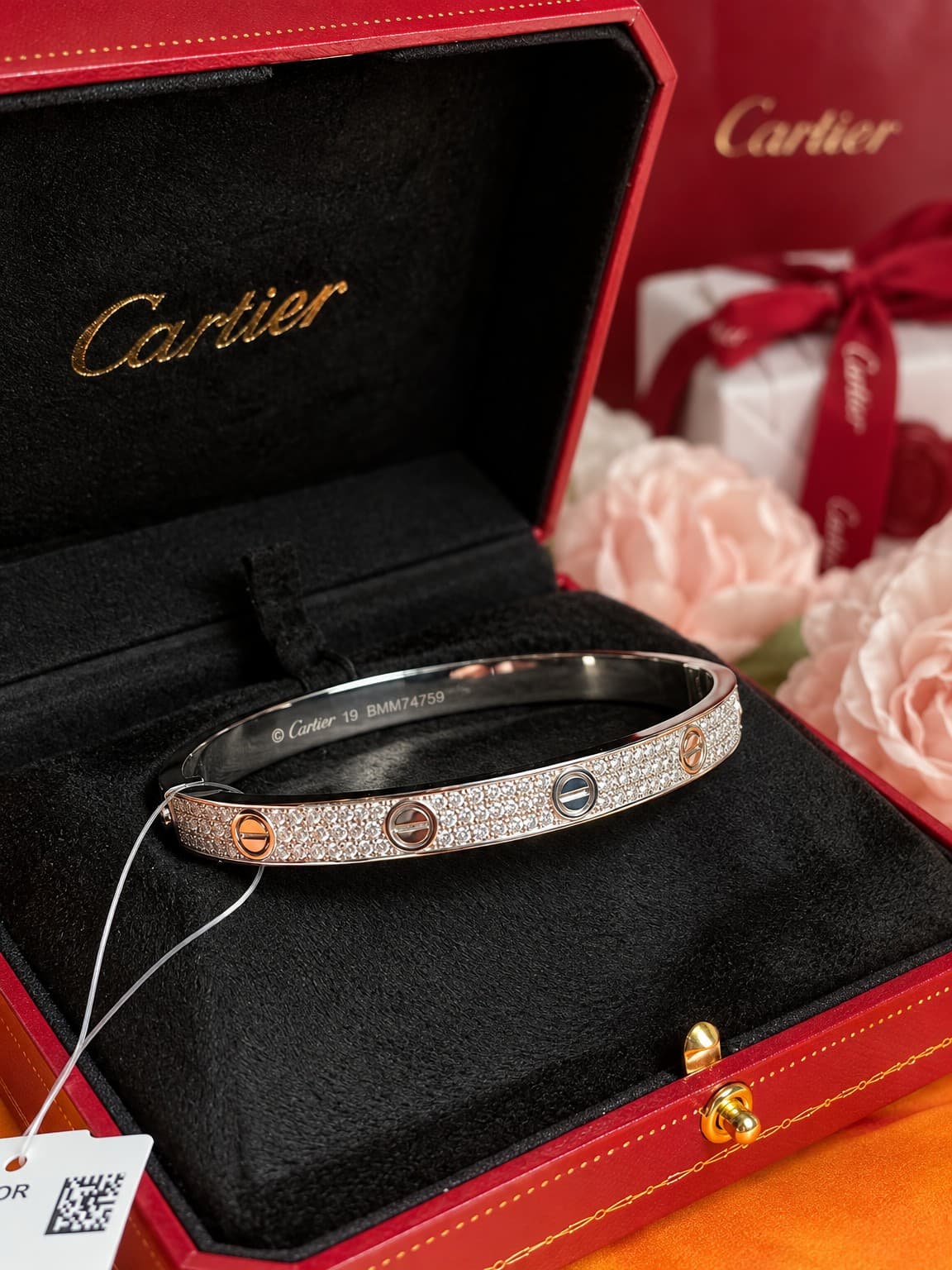 Браслет Cartier Love Pave — фото 6