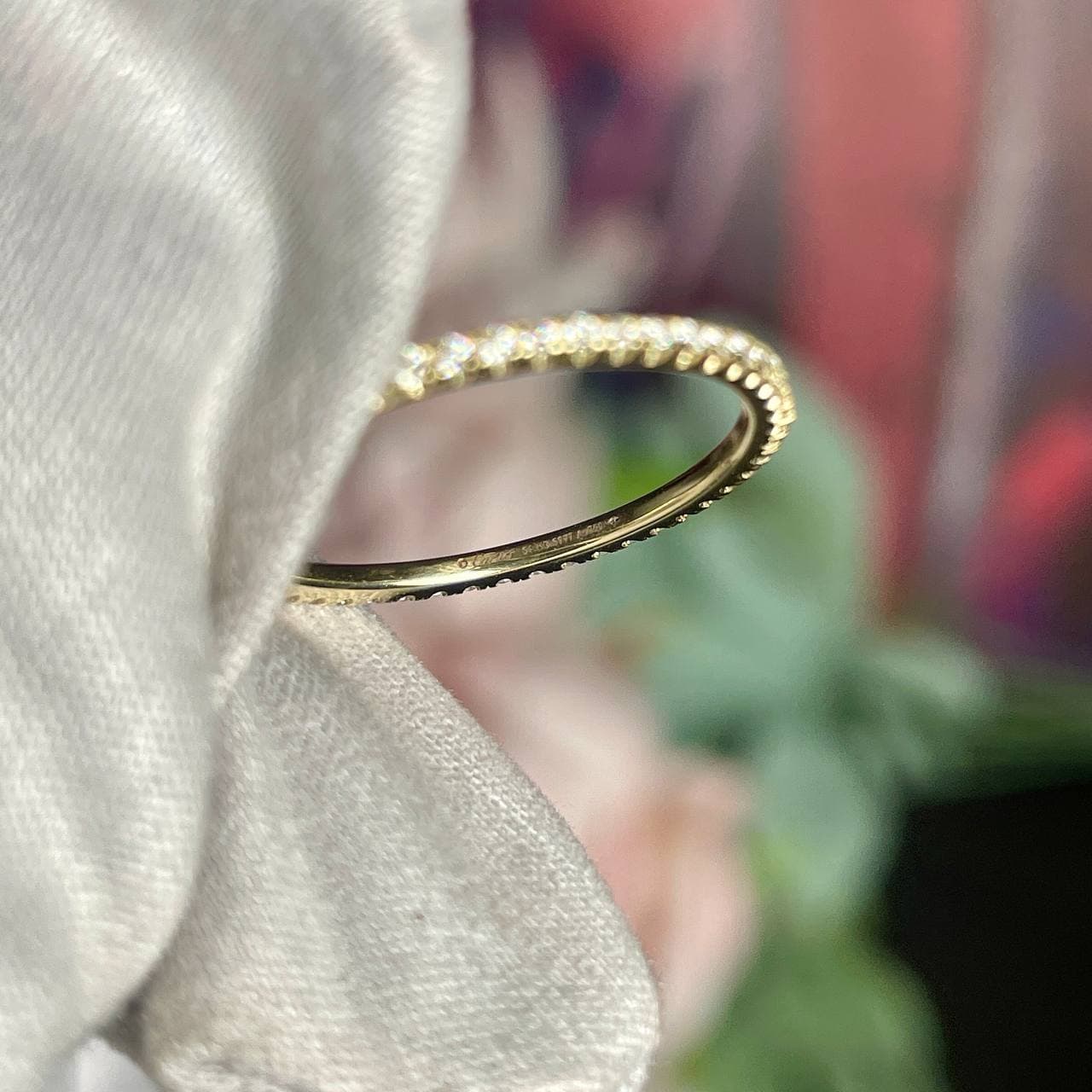Кольцо Cartier Etincelle с бриллиантами 0,22ct 1,55mm (желтое золото 585) — фото 5