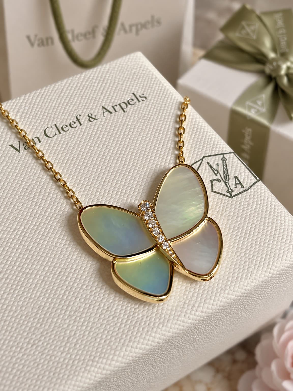 Van Cleef & Arpels Подвеска Van Cleef Arpels Butterfly