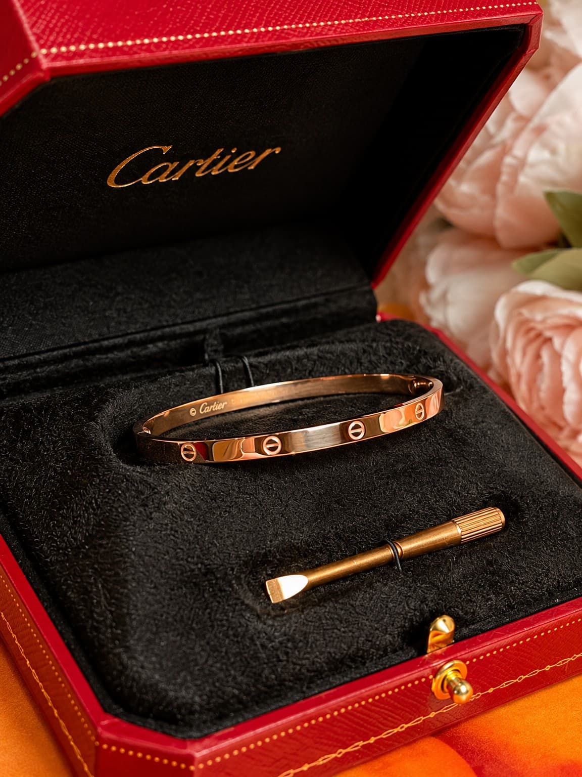 Браслет Cartier Love узкая модель — фото 3