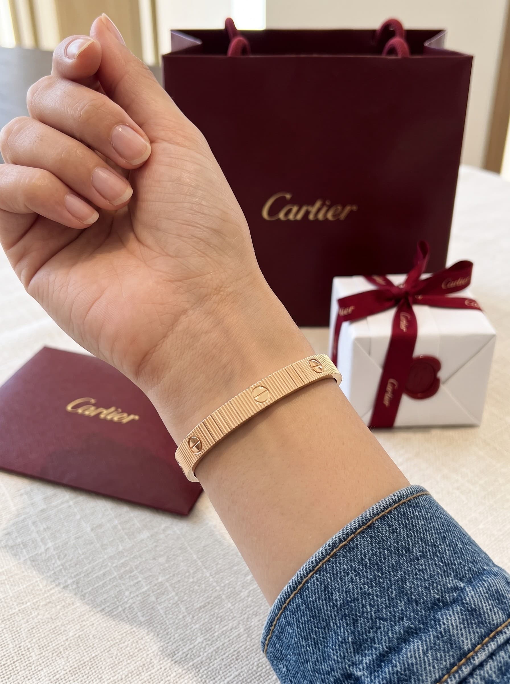 Браслет Cartier LOVE Unlimited, гибкий — фото 4