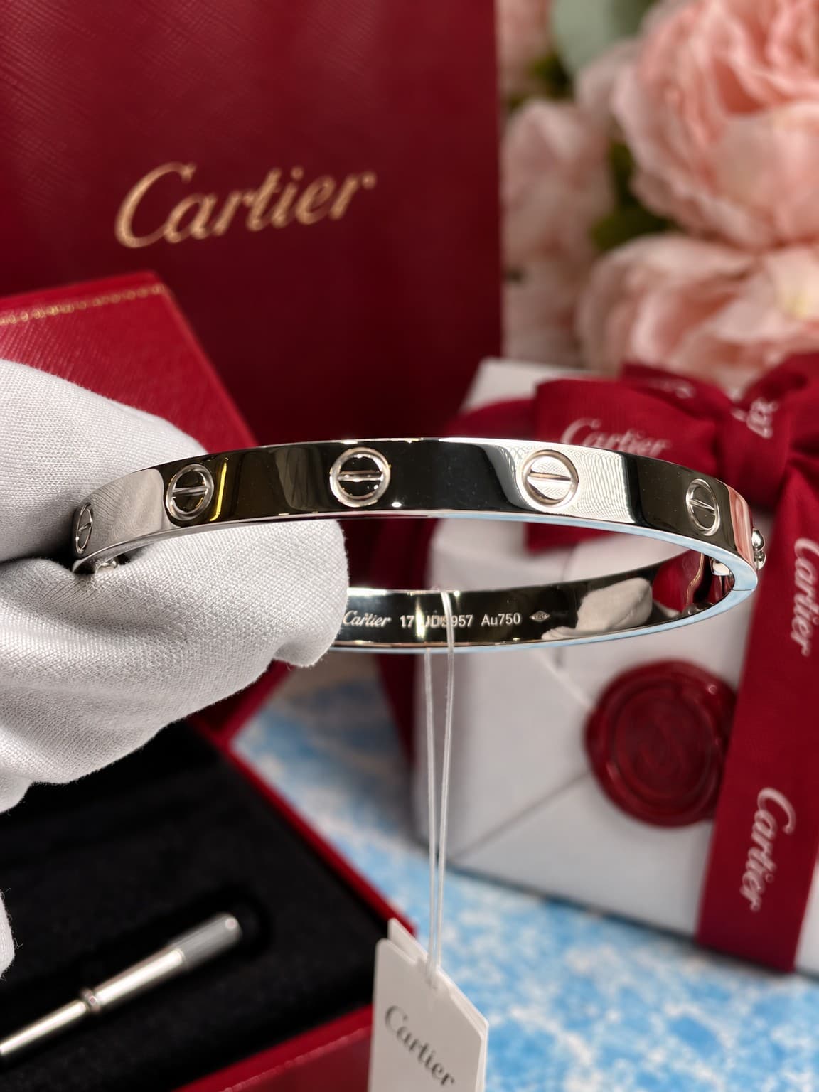 Браслет Cartier Love без бриллиантов — фото 2