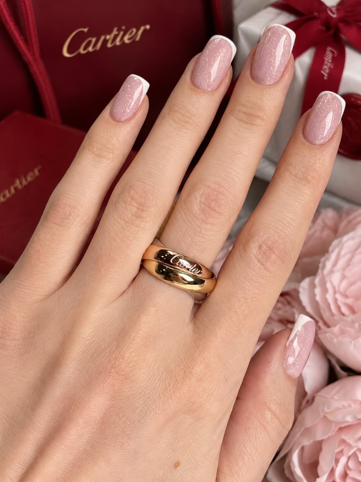 Кольцо Cartier Trinity Large model 4,4 мм — фото 4
