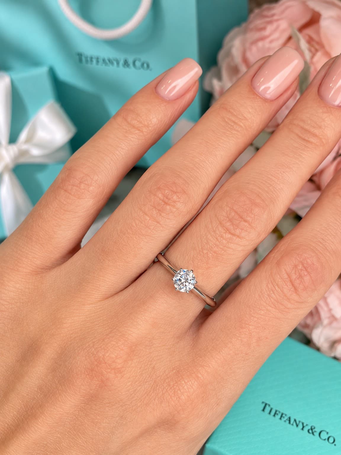 Кольцо Tiffany 0,53 ct — фото 5