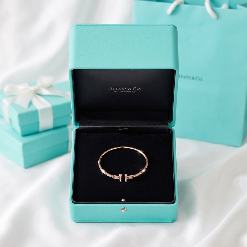 Браслет Tiffany T — Pavé Diamond Wire — фото 6