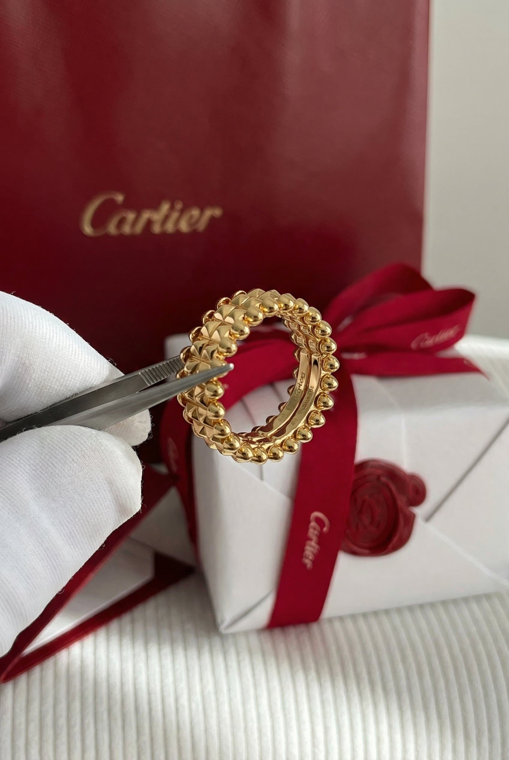 Золотое кольцо Cartier Clash de Cartier, Жёлтое золото