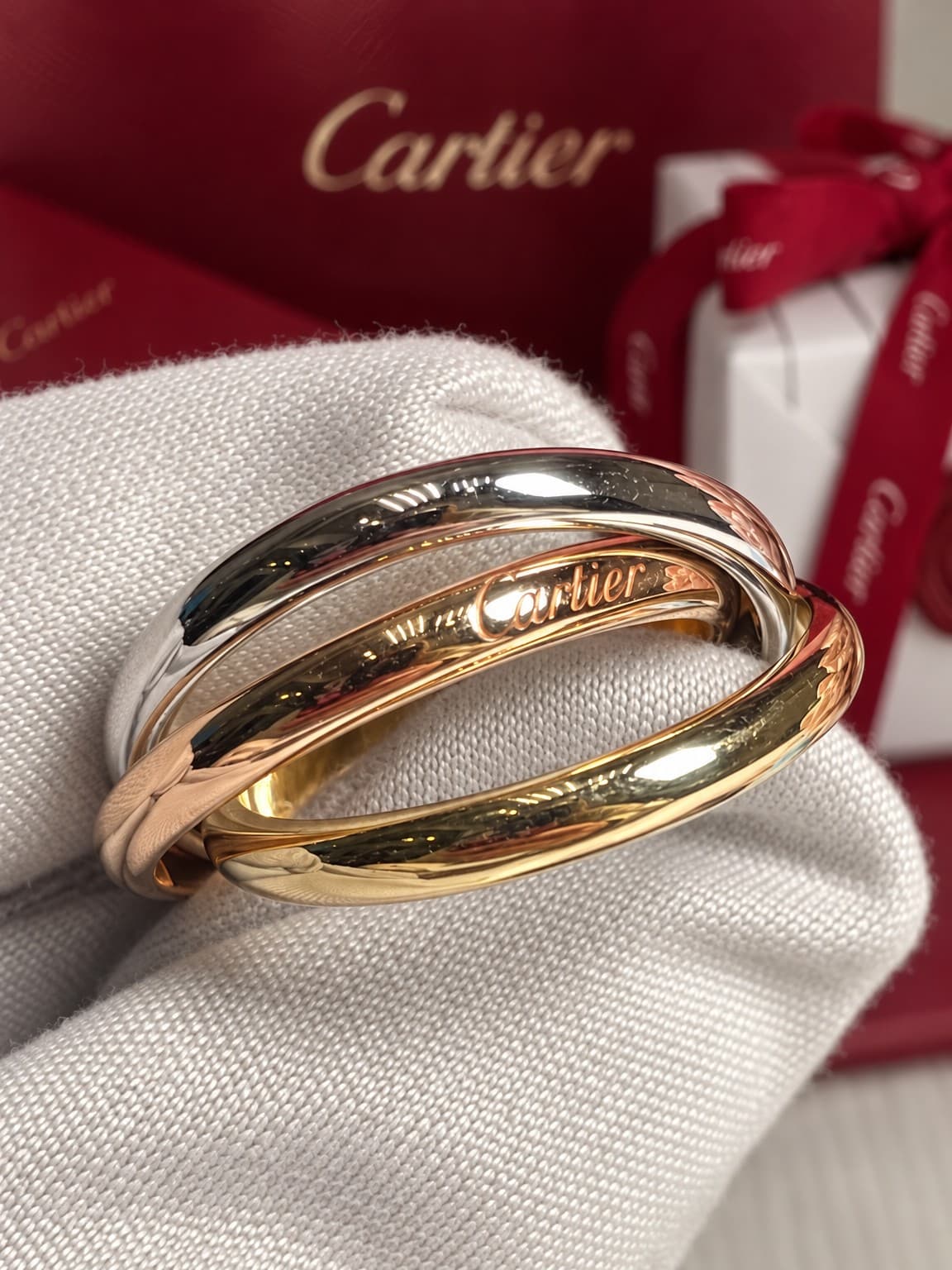 Cartier Кольцо Cartier Trinity Small model без бриллиантов