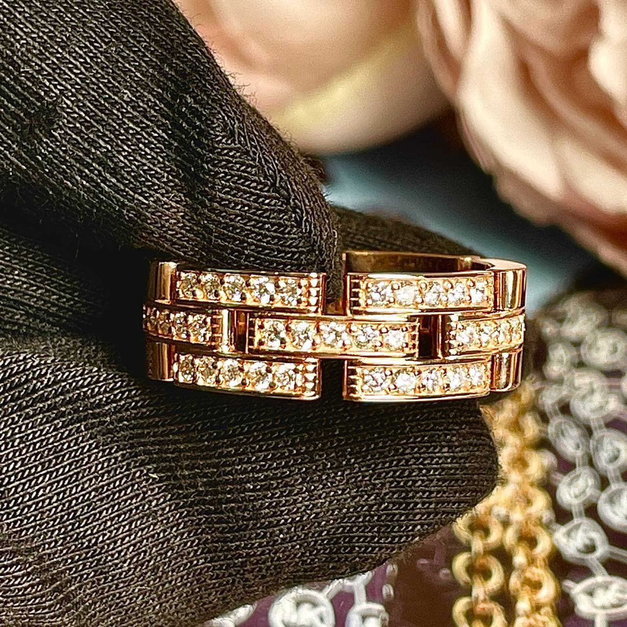 Cartier Кольцо Cartier Maillon Panthere (розовое золото 750)