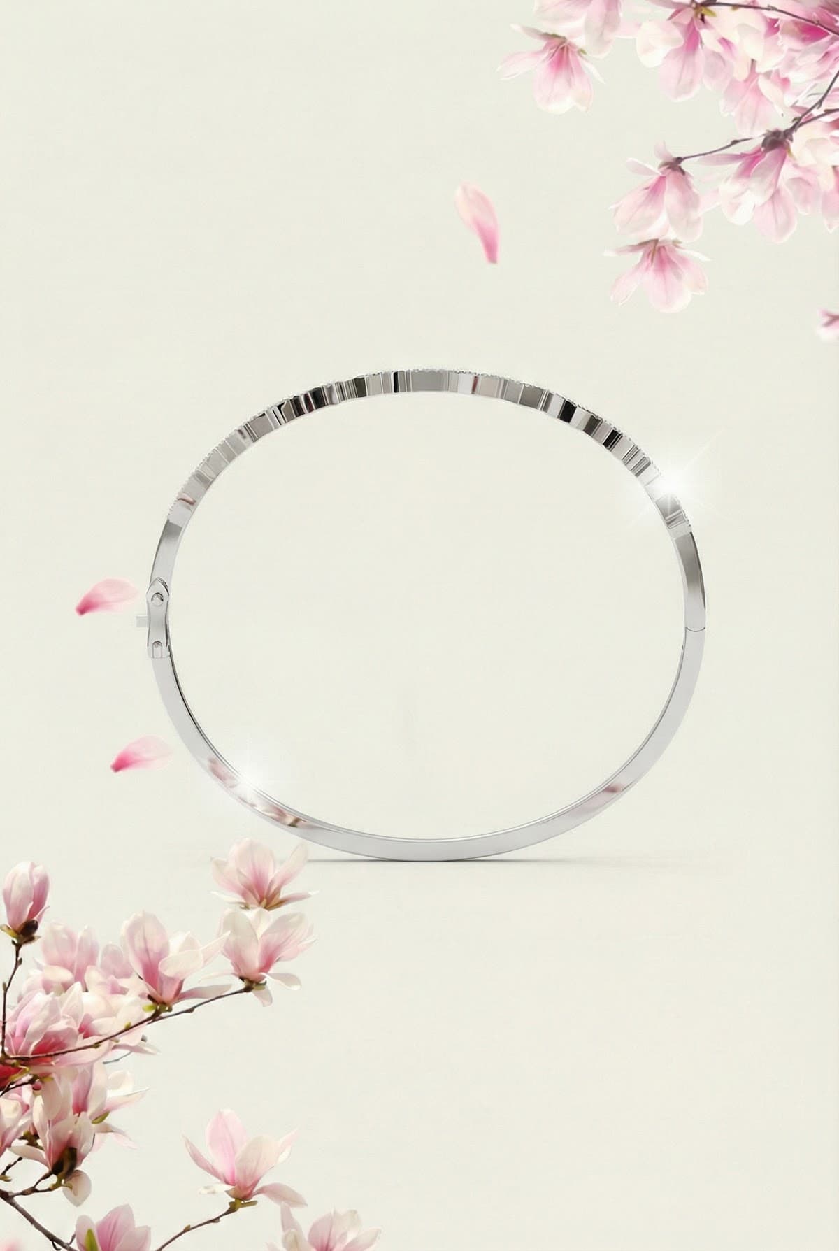Золотой браслет с бриллиантами 0,26ct