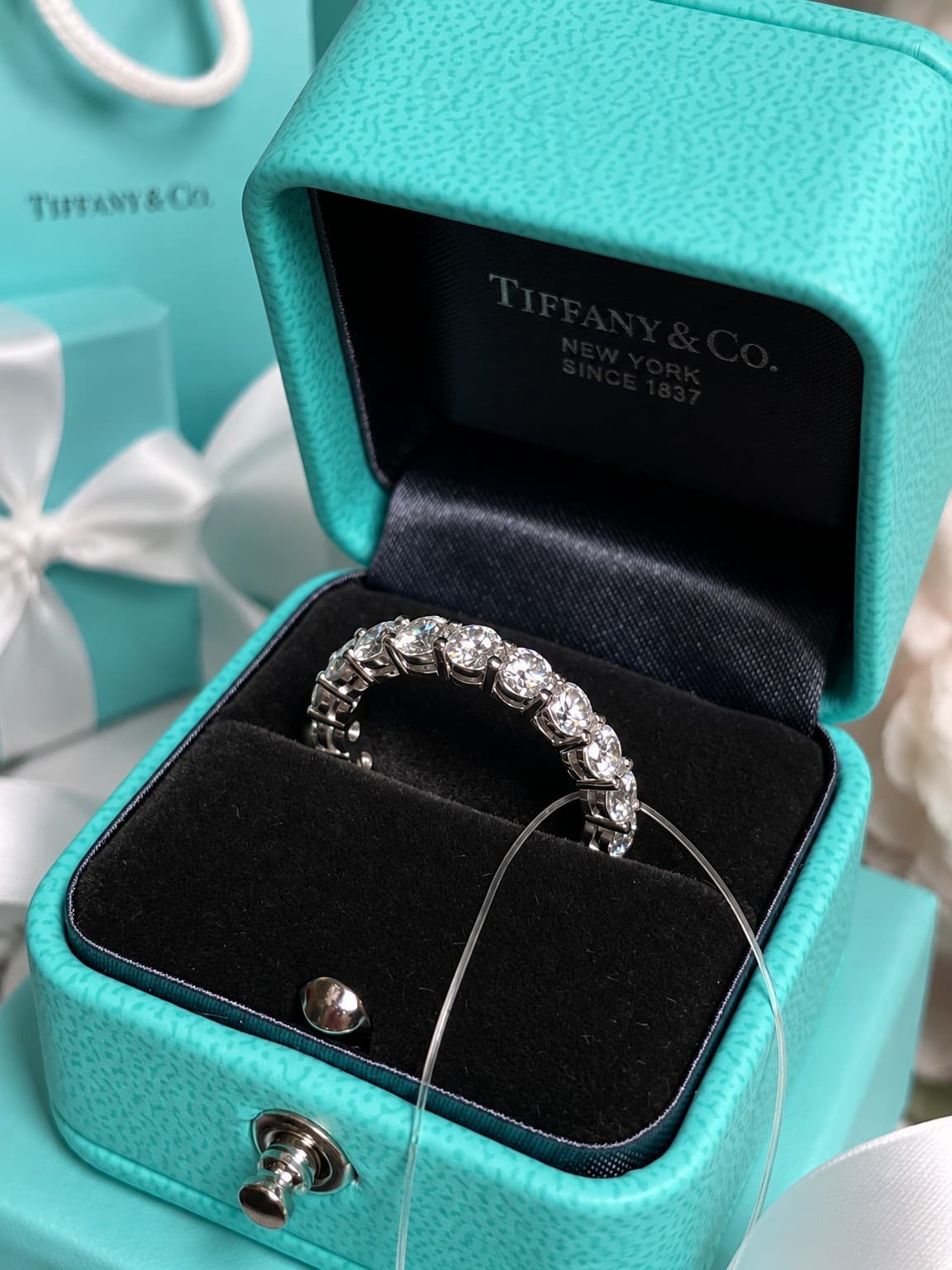 Tiffany & Co. Кольцо Tiffany Forever с бриллиантами 3 ct