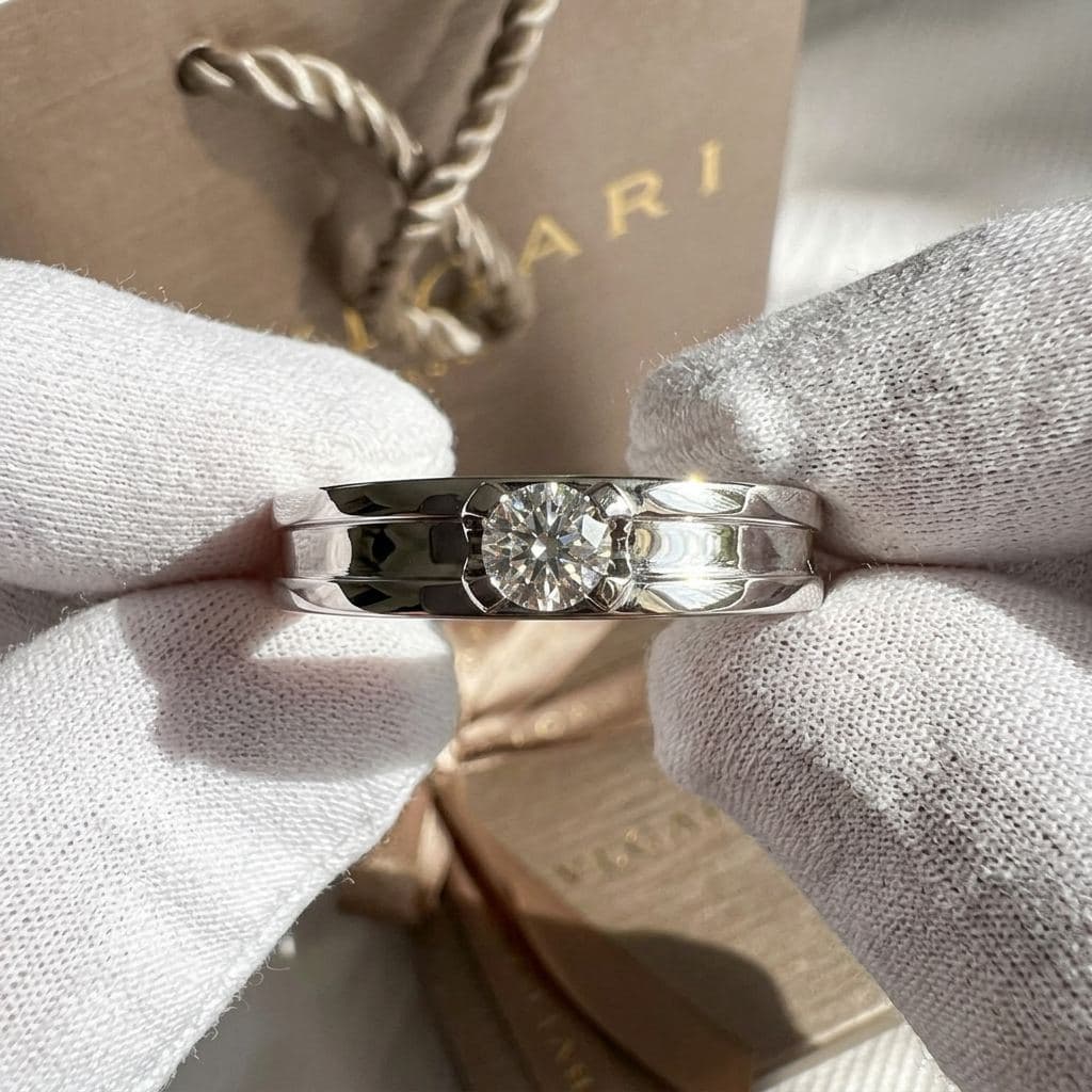 Кольцо B.zero1 Bvlgari с бриллиантом — фото 3