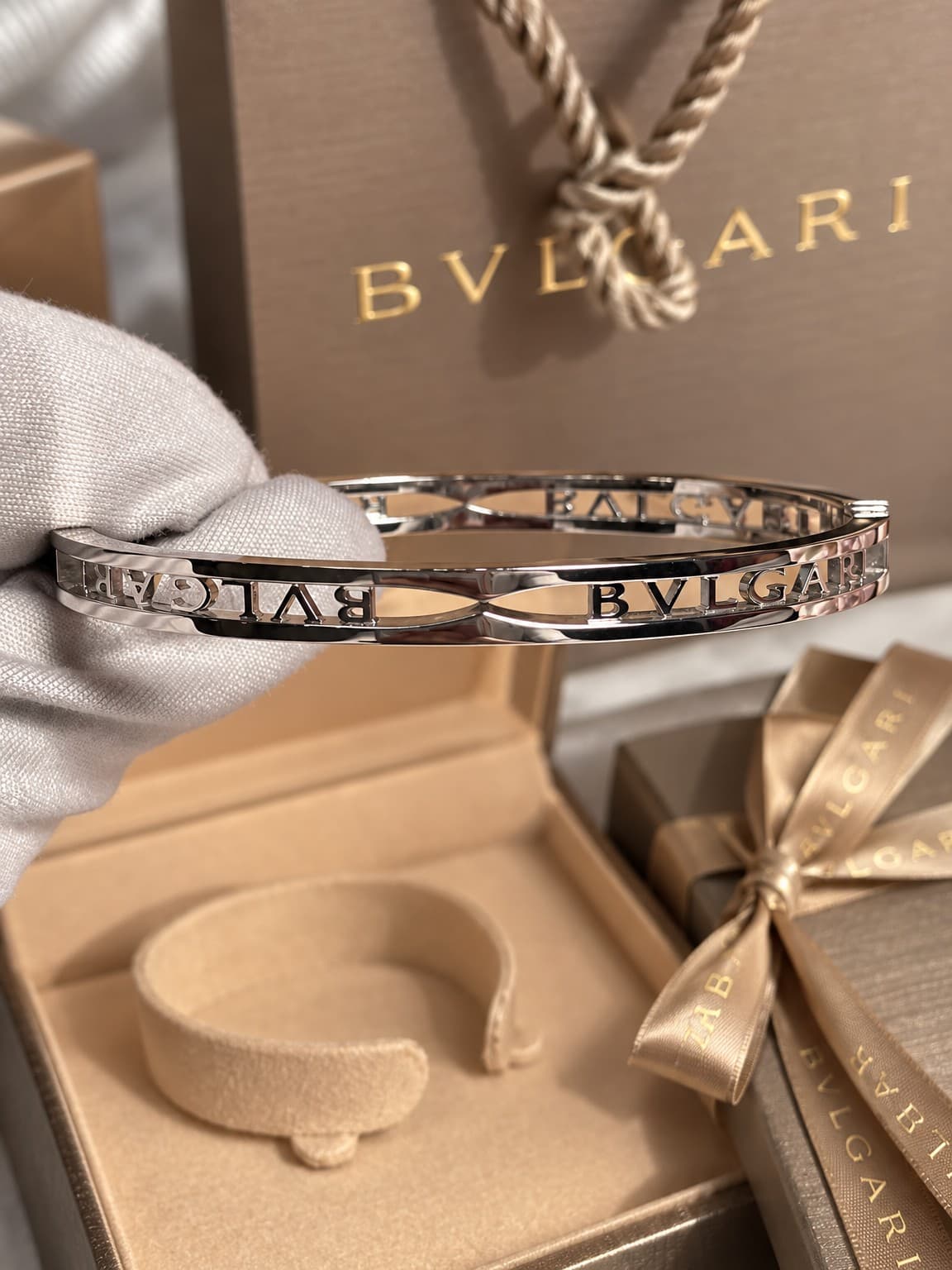 Bulgari Браслет Bulgari Zero Logo