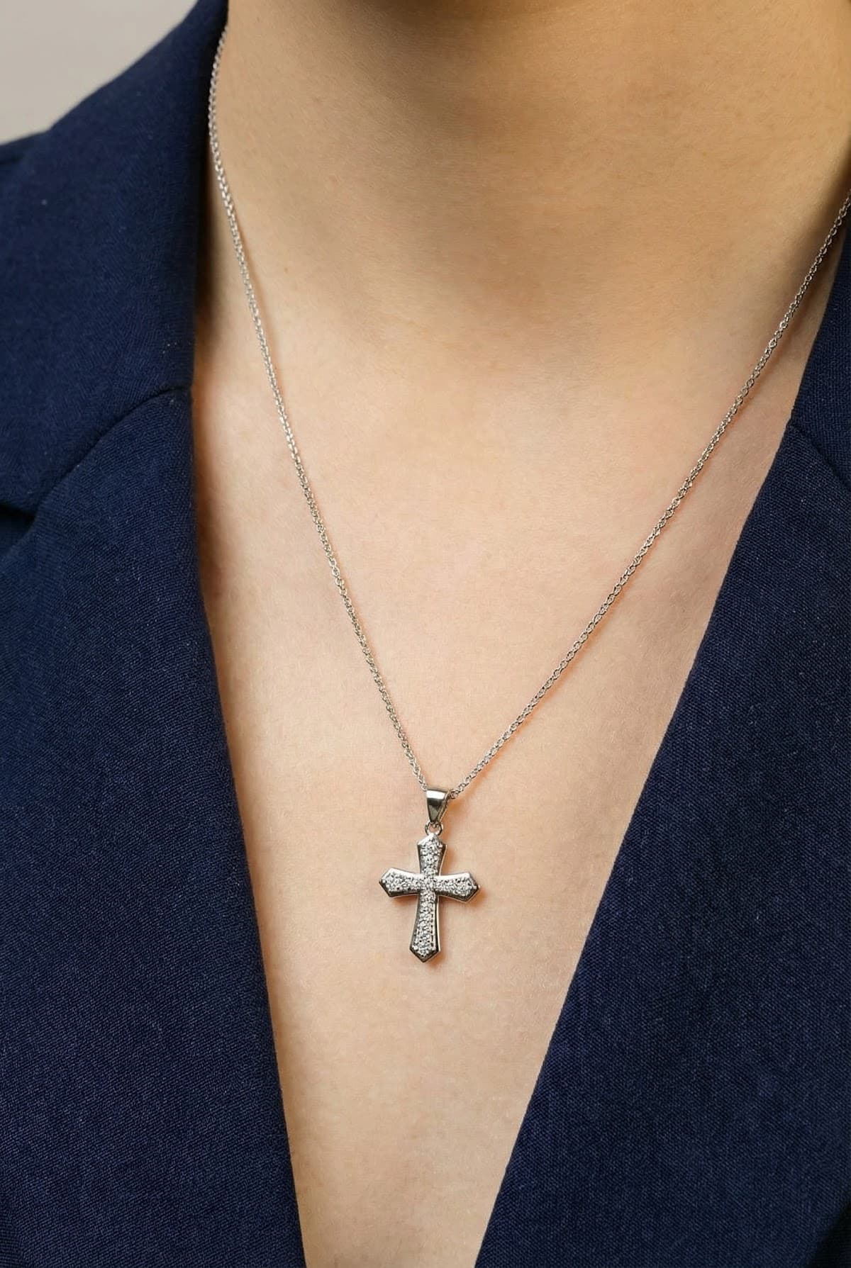 Золотая подвеска с бриллиантами 0,35ct