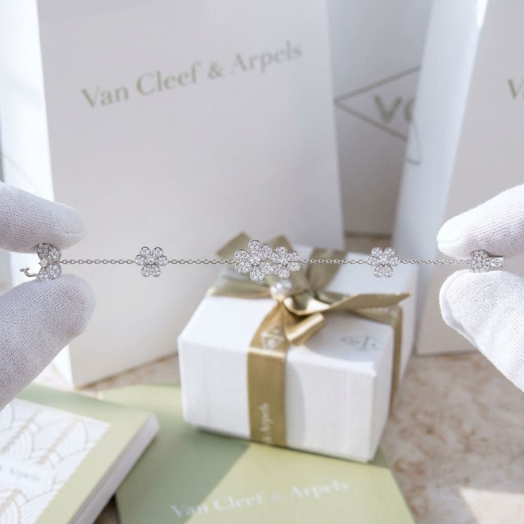 Браслет Van Cleef & Arpels Flora Frivole, 5 цветов — фото 2