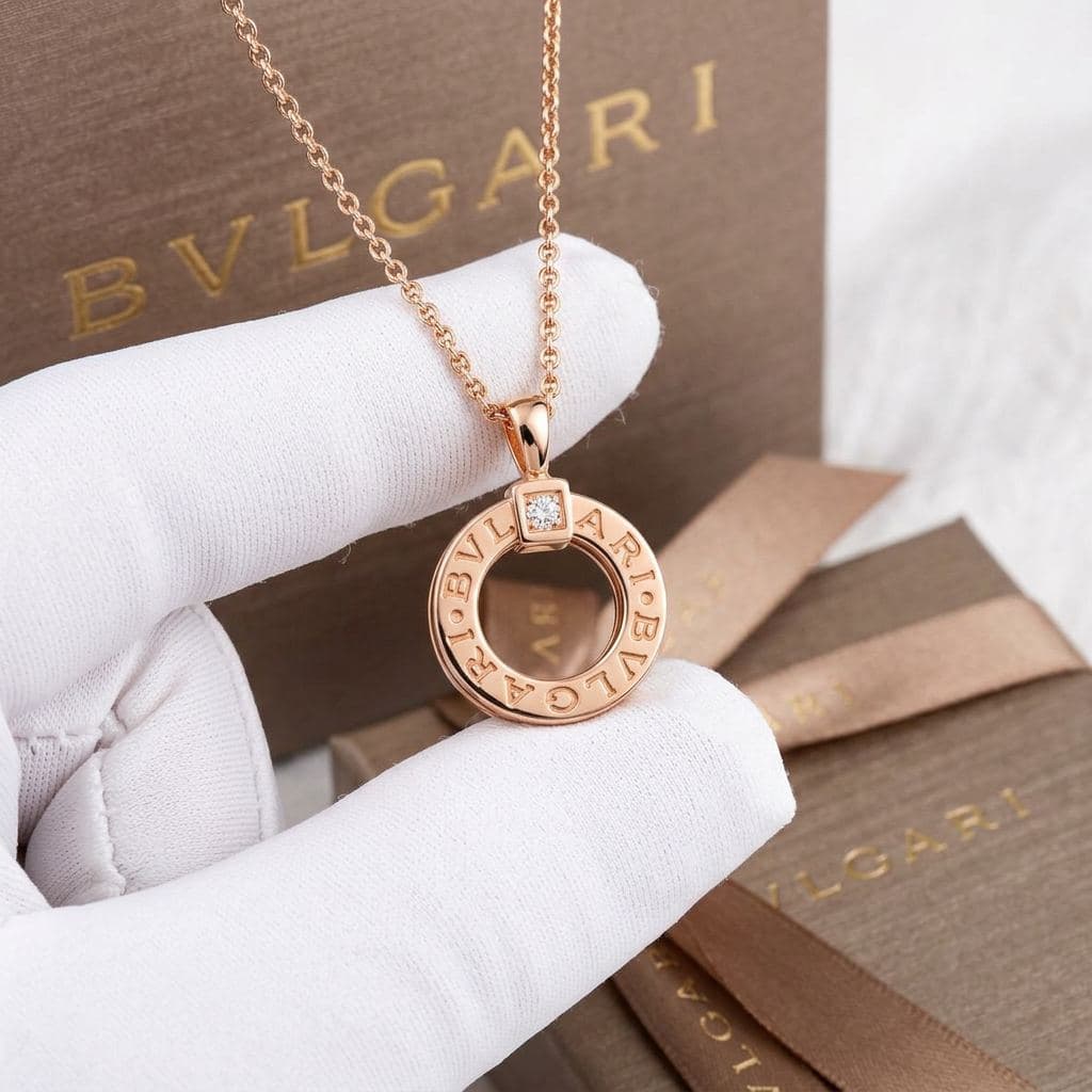 Ожерелье BVLGARI BVLGARI с бриллиантом